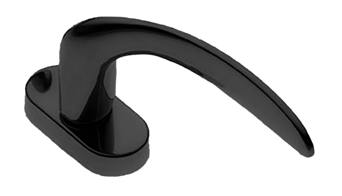 Ручка оконная COBRA W1 NERO, цвет - черный фото купить Севастополь