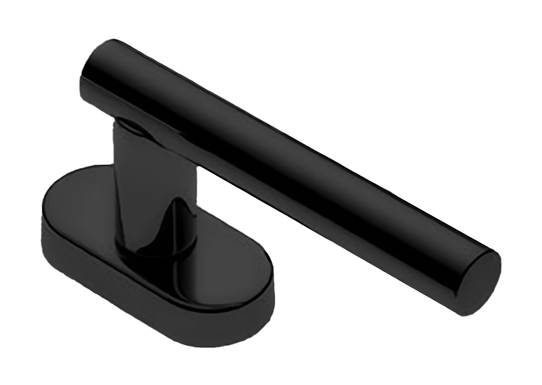 Ручка оконная CALLA W1 NERO, цвет - черный фото купить Севастополь