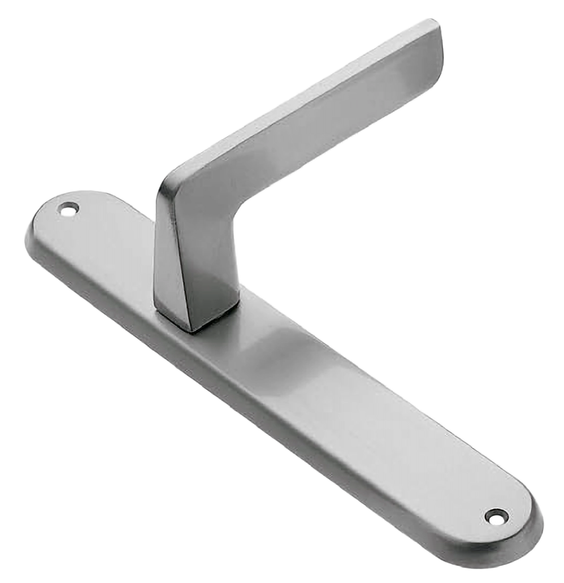 Ручка дверная на планке ROCK PL CSA, цвет матовый хром, латунь фото купить в Севастополе