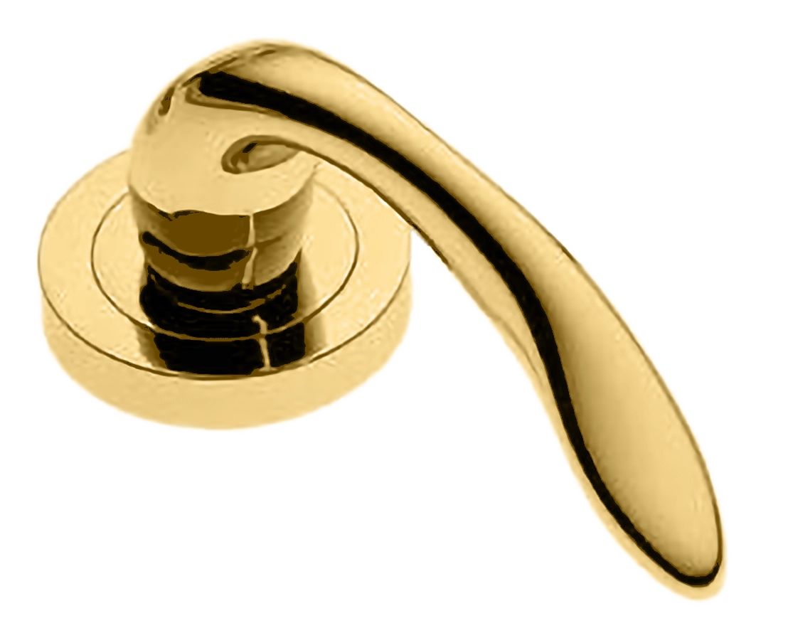 Ручка оконная LEON W1 OTL, цвет - золото фото купить в Севастополе