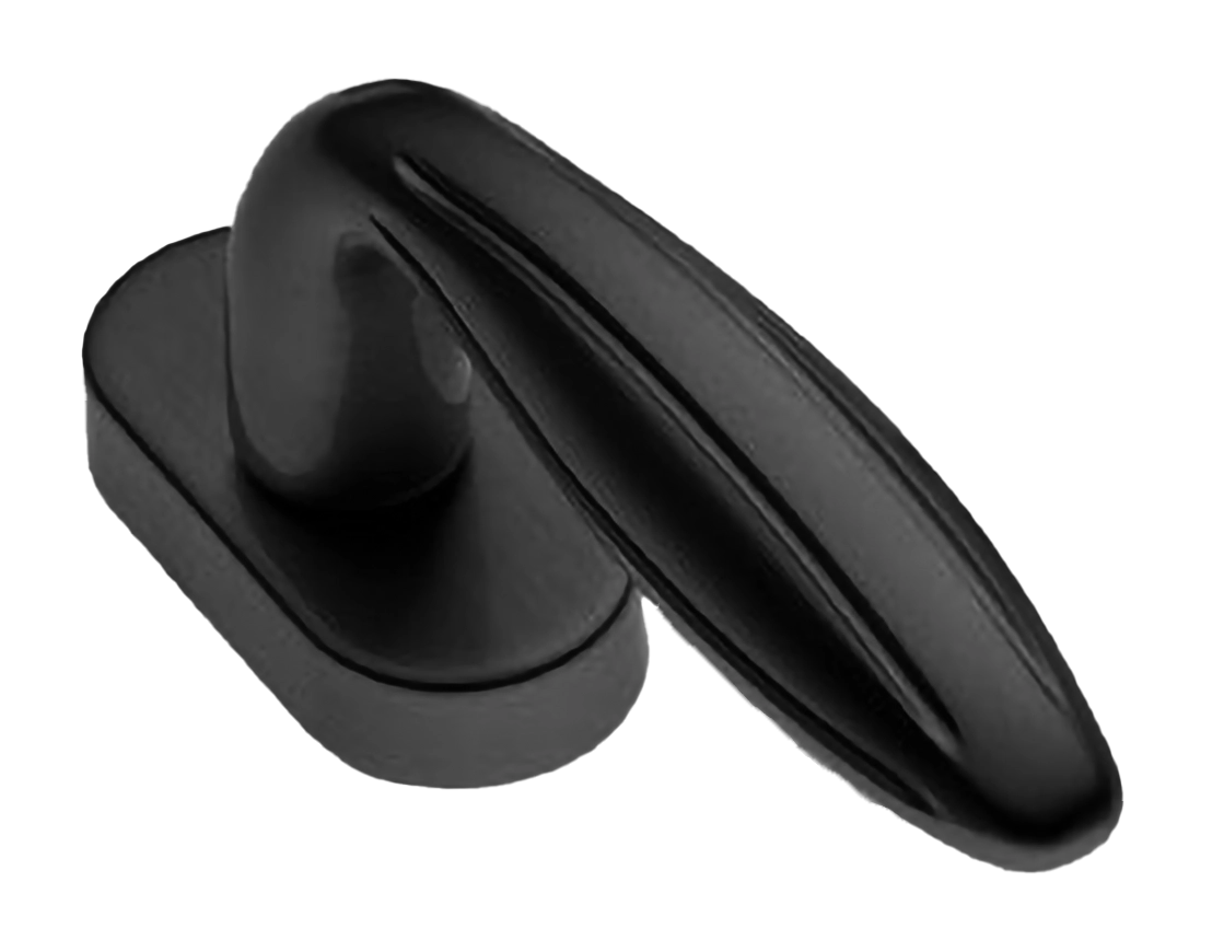 Ручка оконная BUD W1 NERO, цвет - черный фото купить в Севастополе