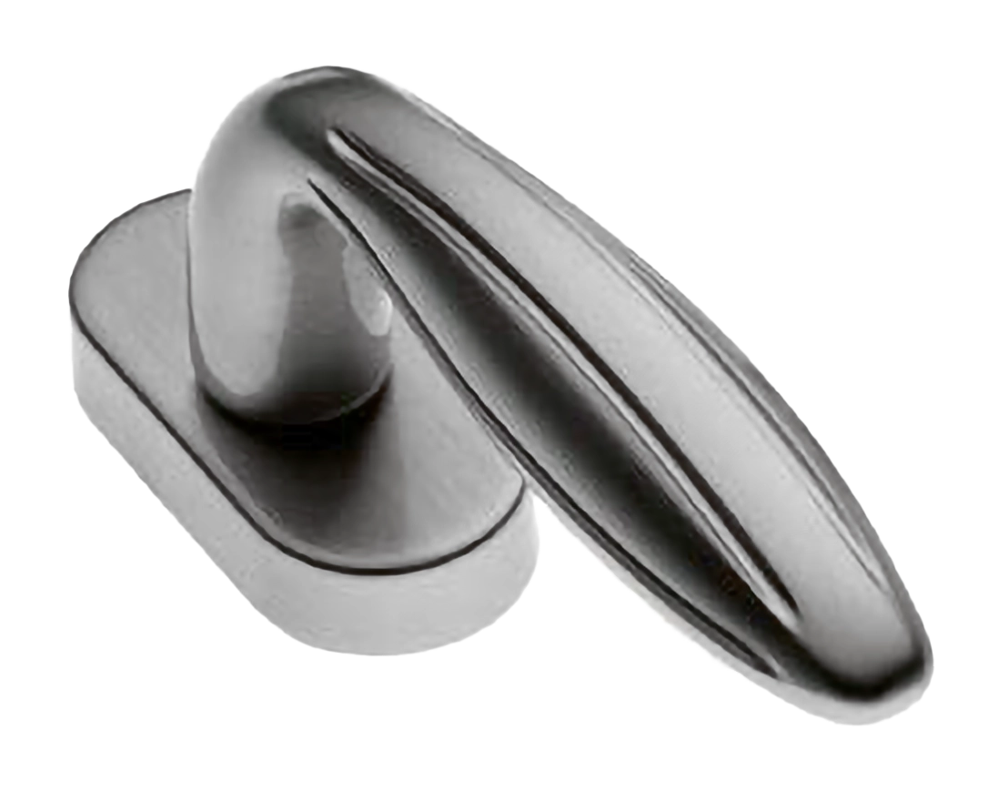 Ручка оконная BUD W1 CSA, цвет - матовый хром фото купить в Севастополе