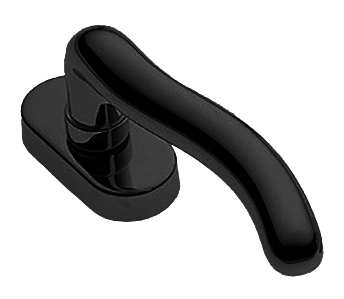 Ручка оконная SNAKE W1 NERO, цвет - черный фото купить в Севастополе