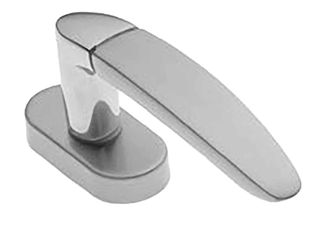 Ручка оконная SAIL W1 CSA/CRO, цвет - матовый хром/хром фото купить в Севастополе