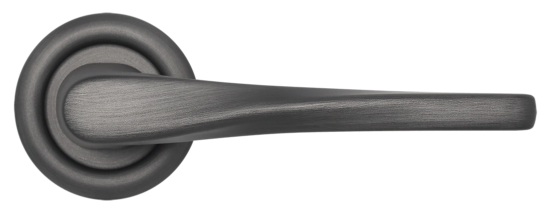 Ручка дверная THE OLYMPICS R7 SST на круглой розетке, цвет Летняя гроза/Summer Storm фото купить в Севастополе