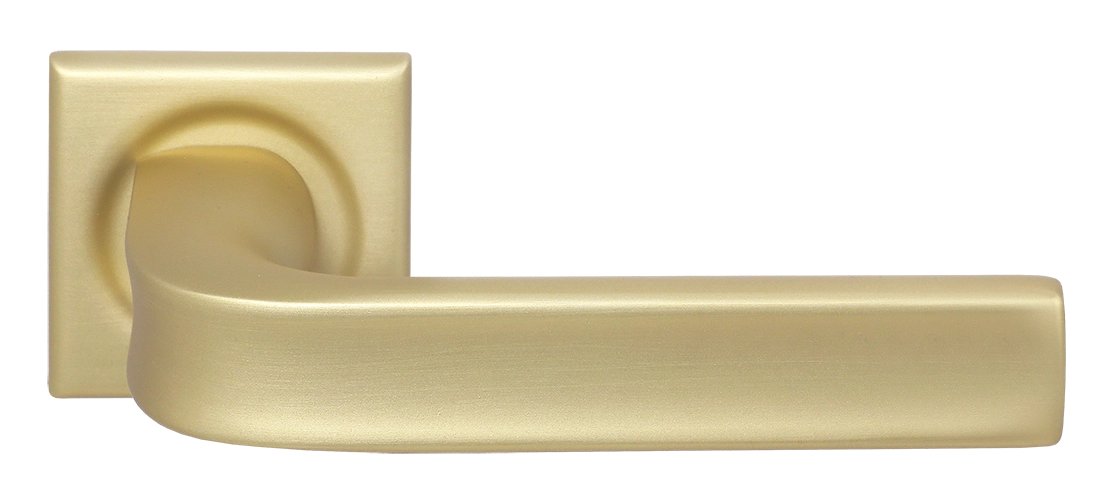 Ручка дверная THE BUS STATION S7 AH на квадратной розетке, цвет Осенний мёд/Autumn Honey фото купить Севастополь