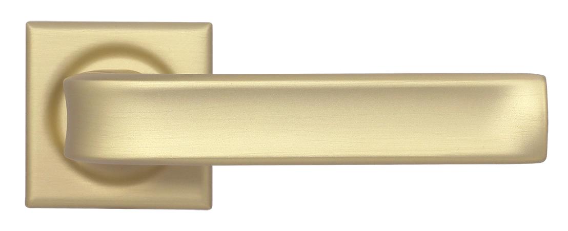 Ручка дверная THE BUS STATION S7 AH на квадратной розетке, цвет Осенний мёд/Autumn Honey фото купить в Севастополе