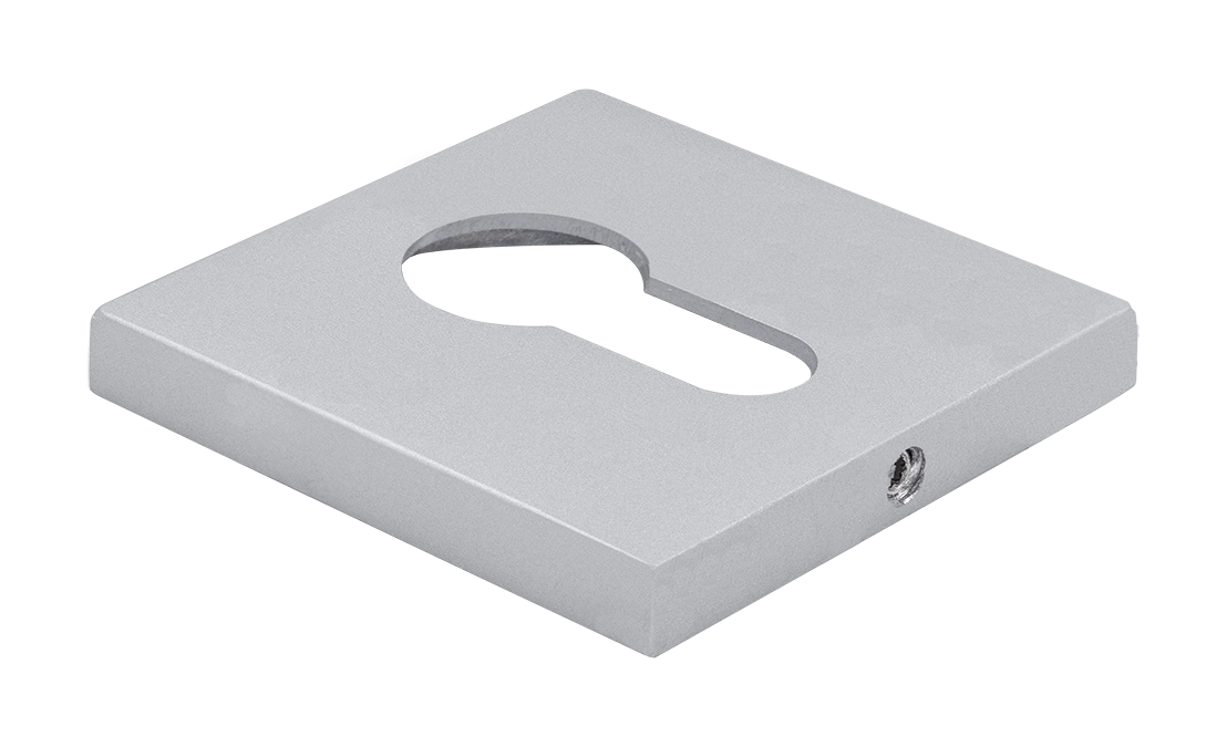 Накладка на замок MH-KH-S6 ASC под евроцилиндр, цвет анодированный матовый хром фото купить Севастополь