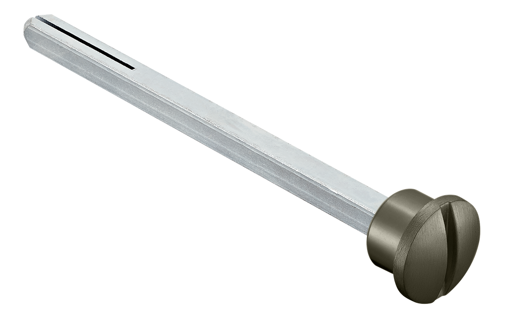 Четырехгранник LUX-SPINDLE-WC 110 ANT 110мм с кнопкой, цвет антрацит фото купить Севастополь