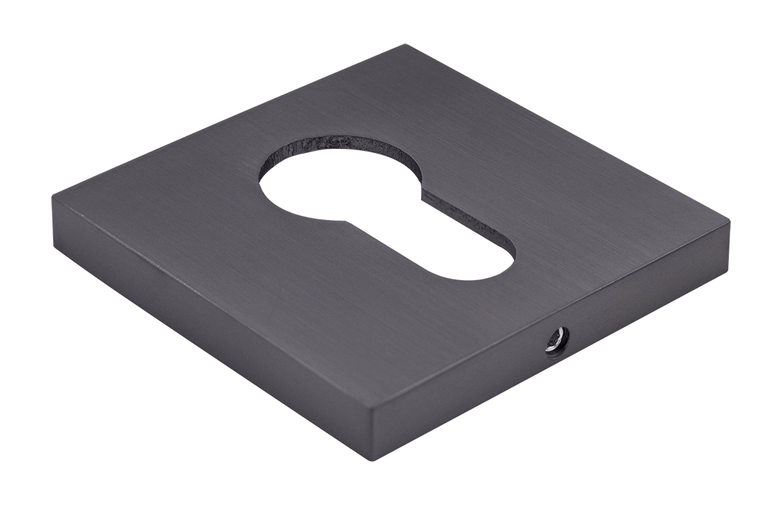 Накладка на замок MH-KH-S6 GR под евроцилиндр, цвет graphite фото купить Севастополь