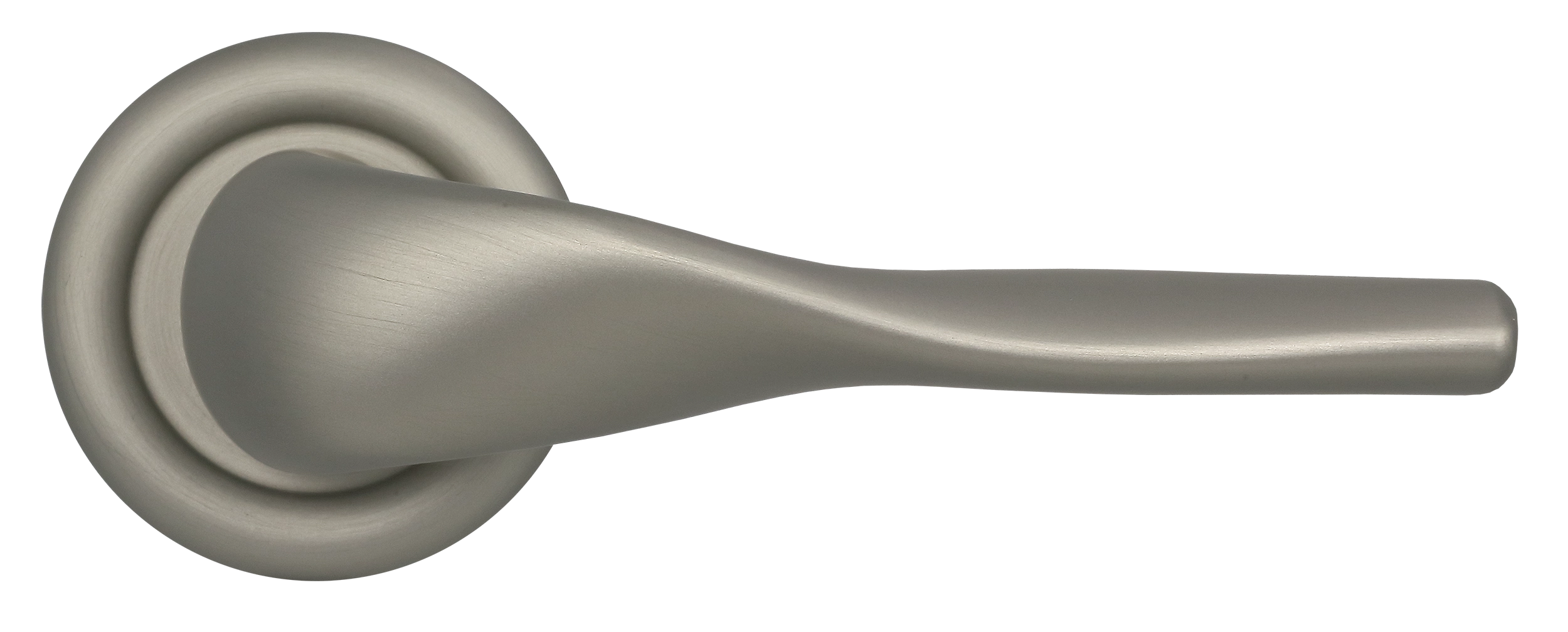 Ручка дверная LVB R7 SMI на круглой розетке, цвет Весенняя дымка/Spring Mist фото купить в Севастополе