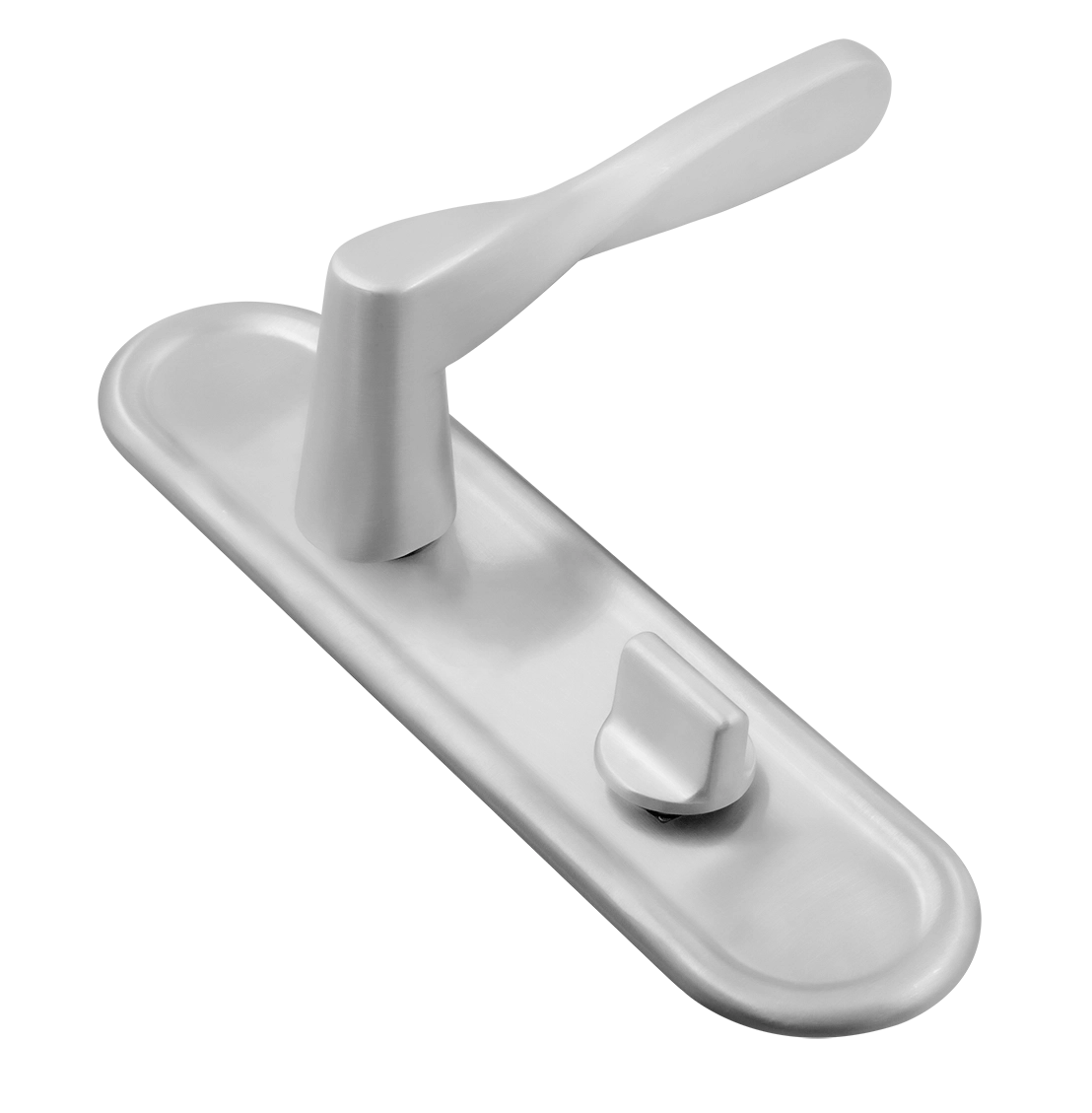 Ручка дверная THE OLYMPICS PLR SSW на планке, цвет Стокгольмский снегопад/Stockholm Snowfall фото купить Севастополь