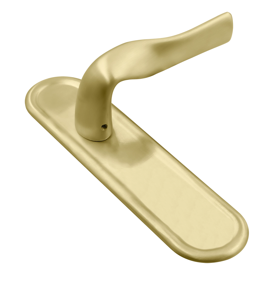 Ручка дверная LVB PLR AH на планке, цвет Осенний мёд/Autumn Honey фото купить Севастополь