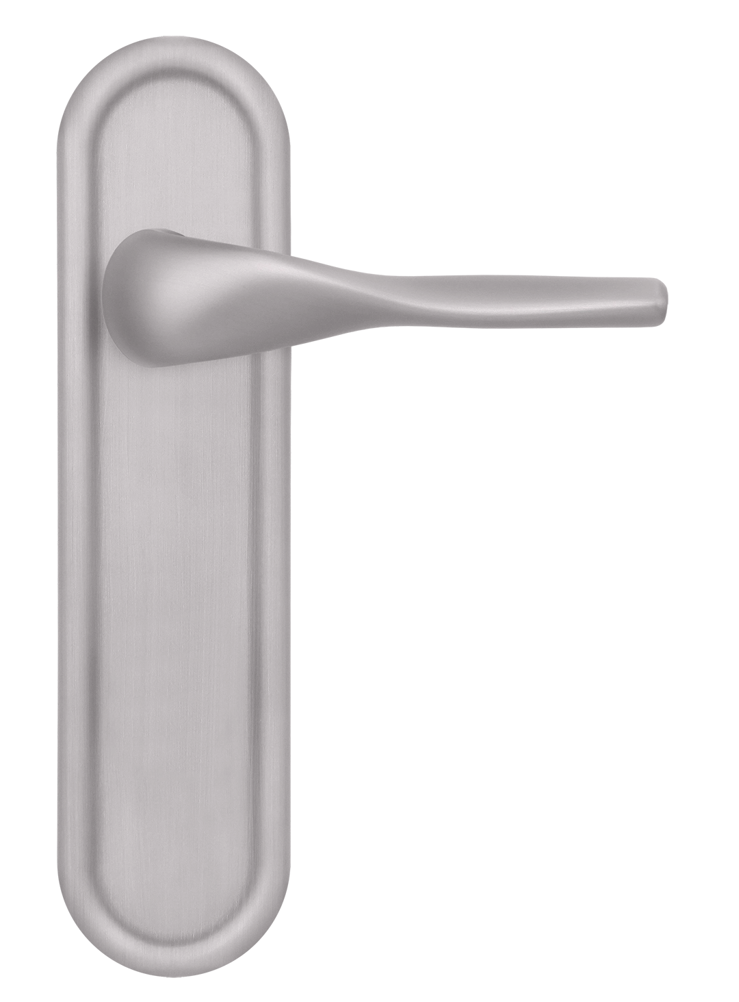 Ручка дверная LVB PLR SSW на планке, цвет Стокгольмский снегопад/Stockholm Snowfall фото купить в Севастополе