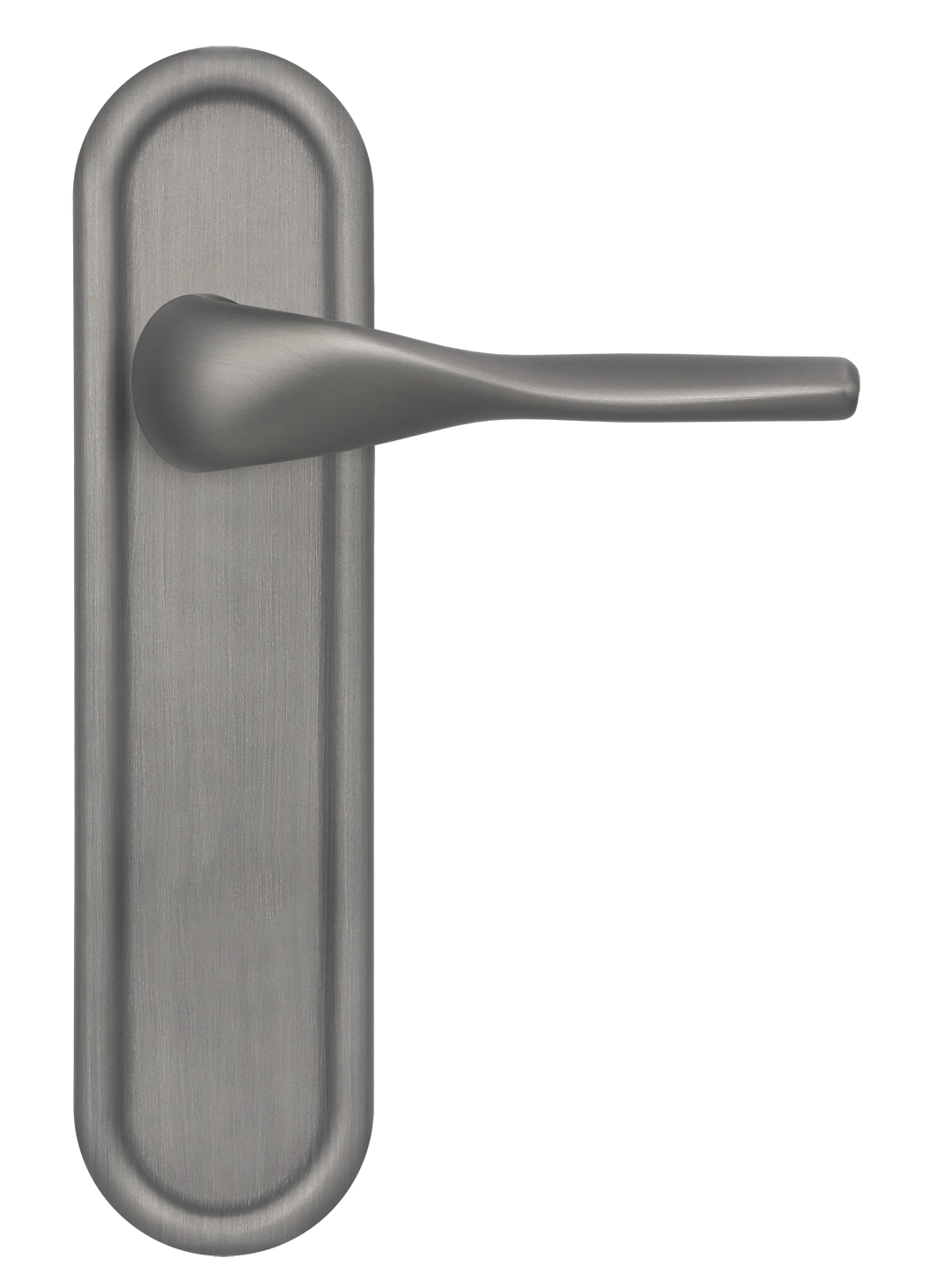 Ручка дверная LVB PLR WF на планке, цвет Зимняя стужа/Winter Frost фото купить в Севастополе