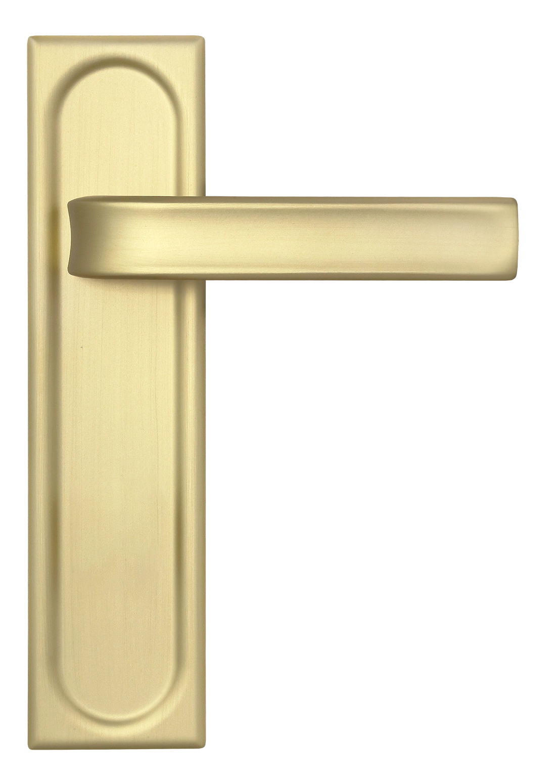 Ручка дверная THE BUS STATION PLS AH на планке, цвет Осенний мёд/Autumn Honey фото купить в Севастополе