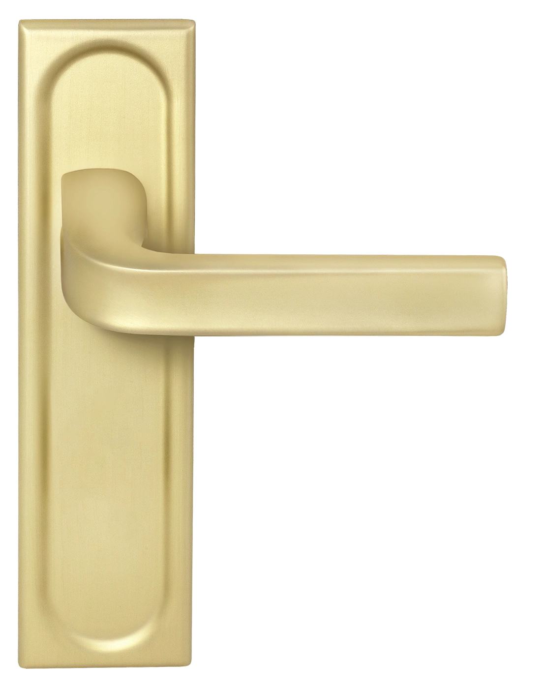 Ручка дверная THE BUS STATION PLS AH на планке, цвет Осенний мёд/Autumn Honey фото фурнитура Севастополь