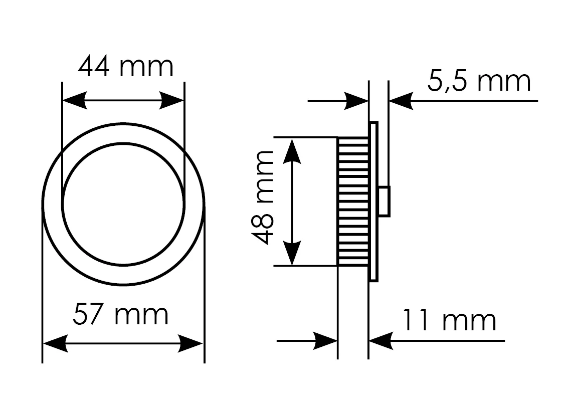 Комплект заверток TWICE WC NERO-ST для системы TWICE, цвет черный soft-touch фото купить в Севастополе