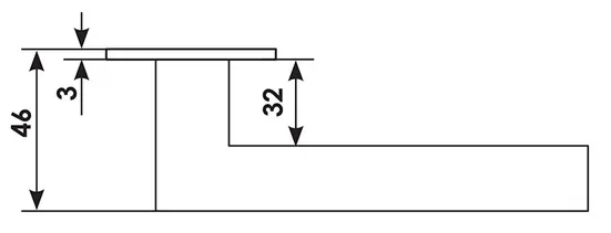 STONE S1 OBR, ручка дверная, цвет -  кофе фото фурнитура Севастополь